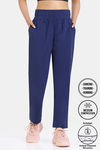 Zelocity Quick Dry Gym Track pants - Twilight Blue — thumbnail 1